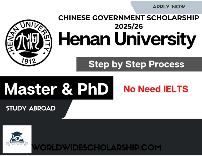 Henan University CSC Scholarship 2025-26